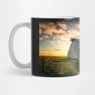 Barn at Sunset Mug